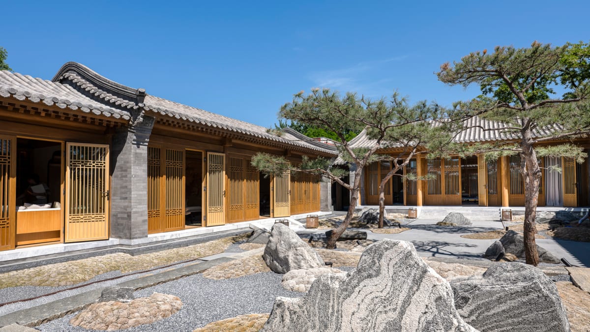 A scenic view of Li Family Courtyard
