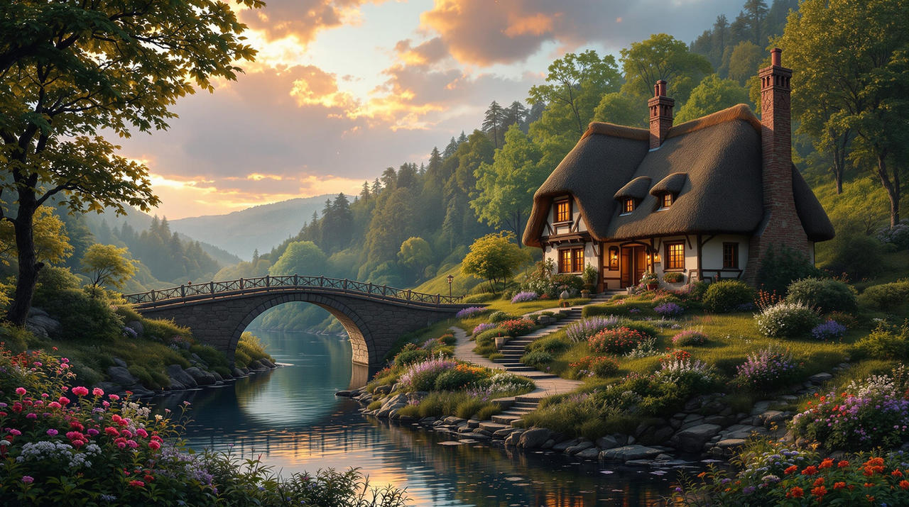 A scenic view of li_mao_thatched_cottage_site_at_bai_sha