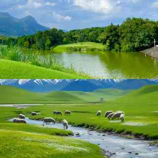 A scenic view of liao_shangjing_ruins