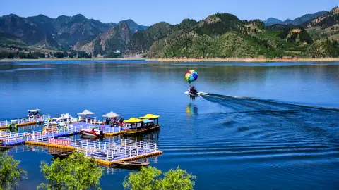 A scenic view of liao_zhongjing_ruins