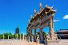 A scenic view of liaoyang_white_pagoda