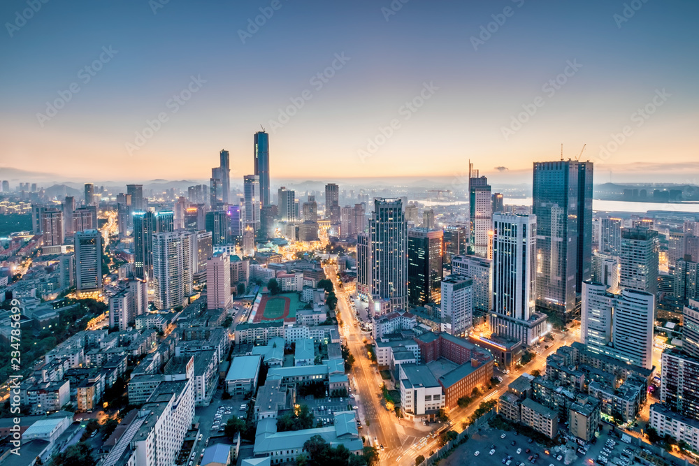 A scenic view of Liaozhai City