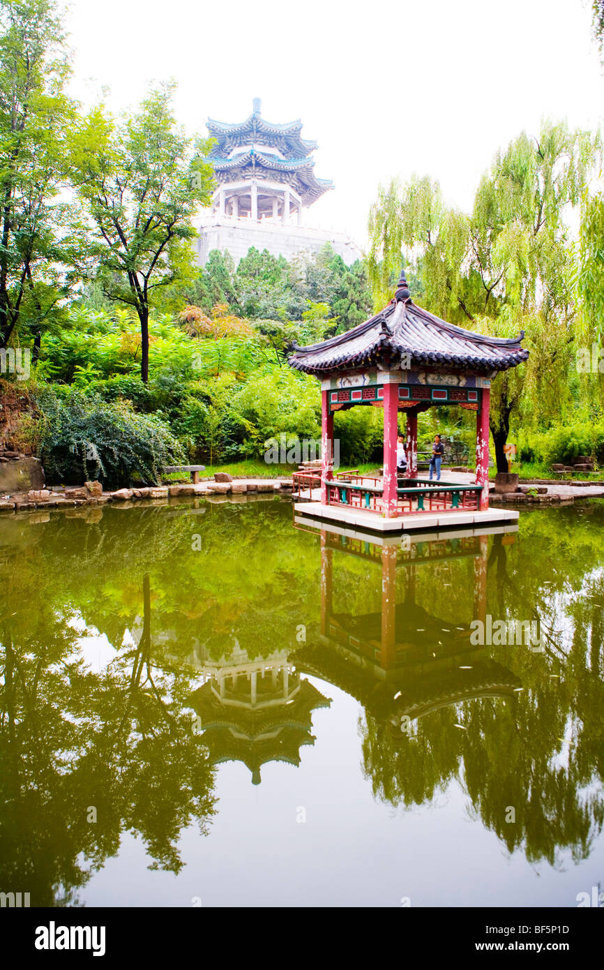 A scenic view of Liaozhai City