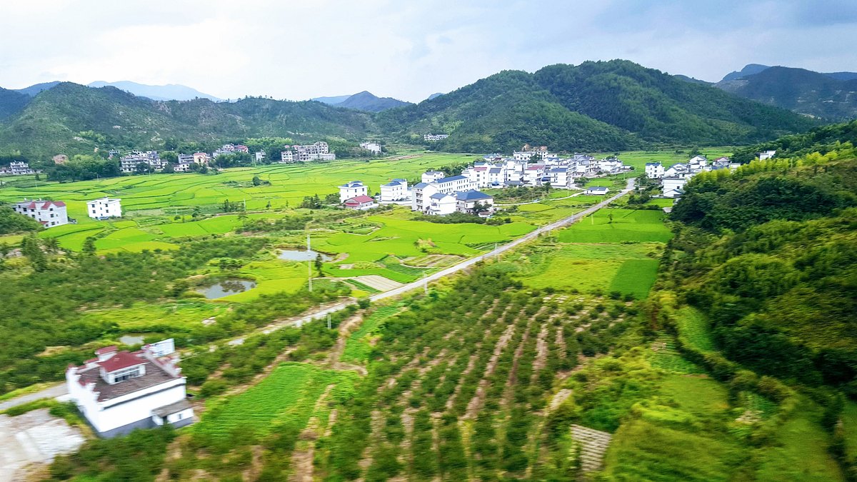 A scenic view of Likeng Village