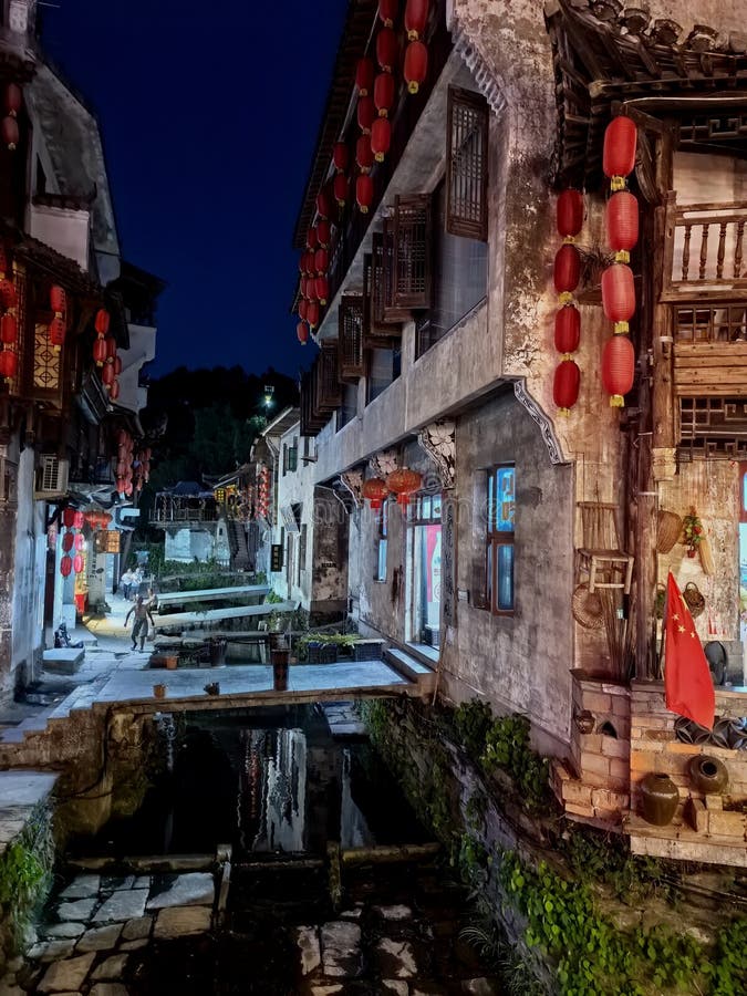 A scenic view of Likeng Village