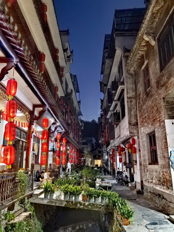 A scenic view of Likeng Village
