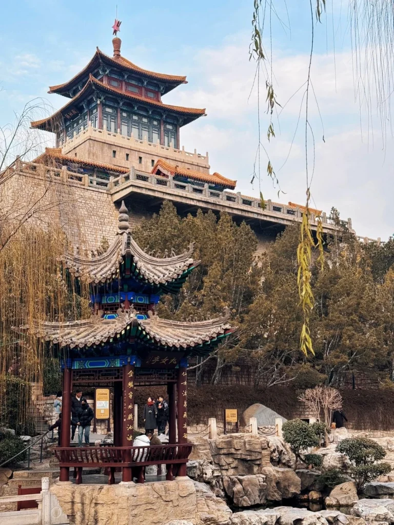 A scenic view of Linzi Ancient City Of Qi