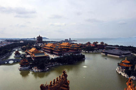 A scenic view of Linzi Ancient City Of Qi