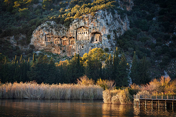 A scenic view of liuwan_tombs