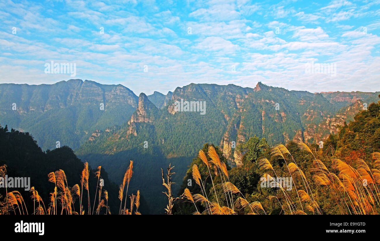 A scenic view of liuzhou yufeng mountain