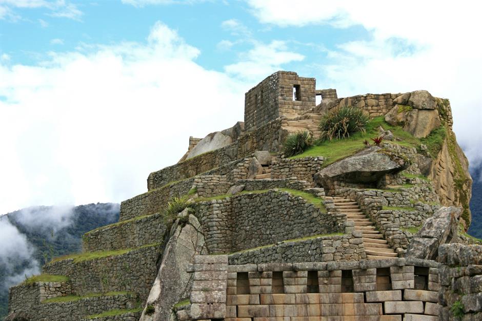 A scenic view of Liye Ancient City Ruins