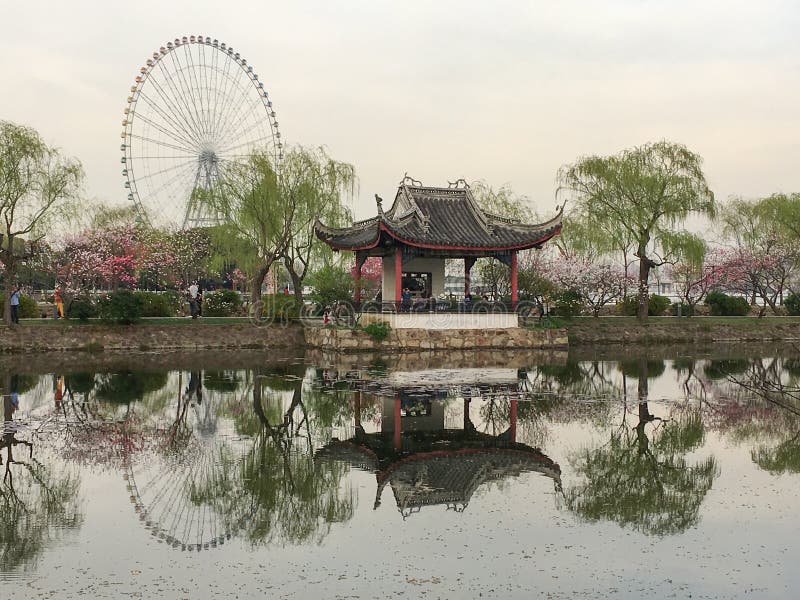 A scenic view of liyuan garden