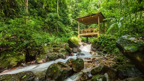 A scenic view of longchuan scenic area