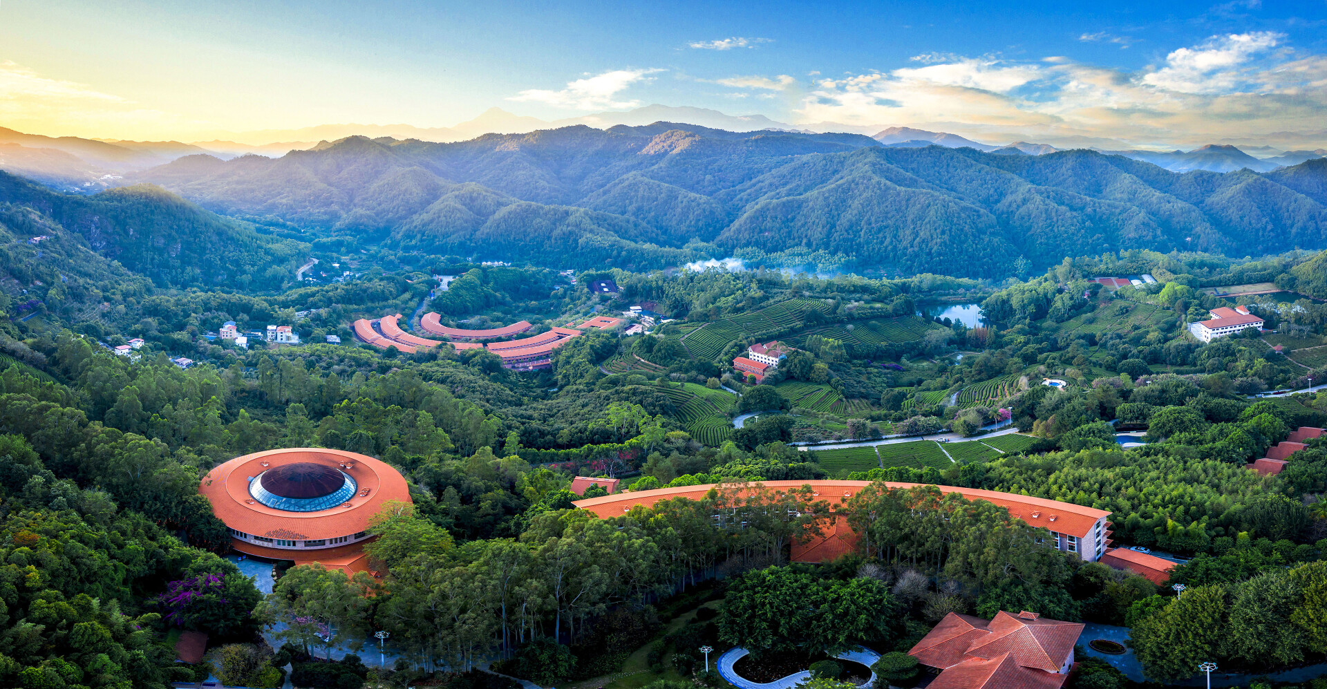 A scenic view of longchuan scenic area