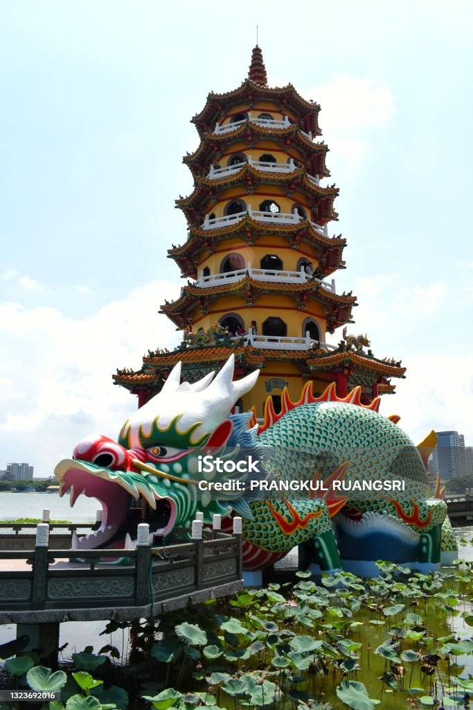 A scenic view of Longhu Pagoda