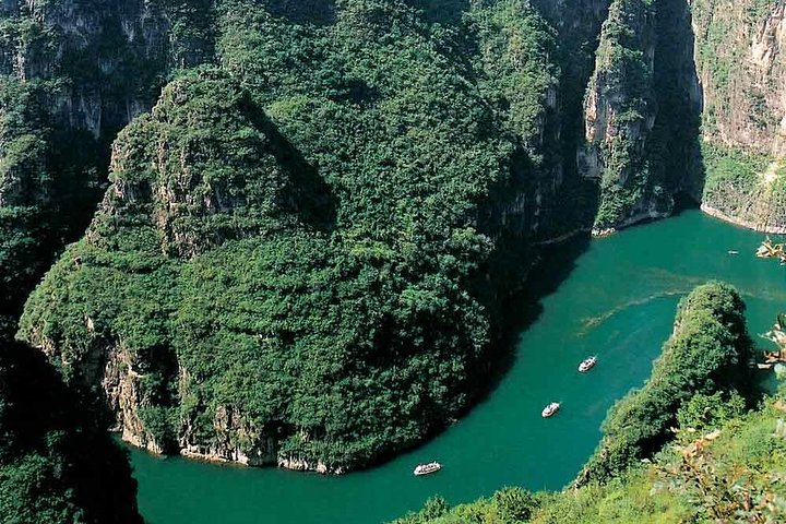 A scenic view of longqing_gorge