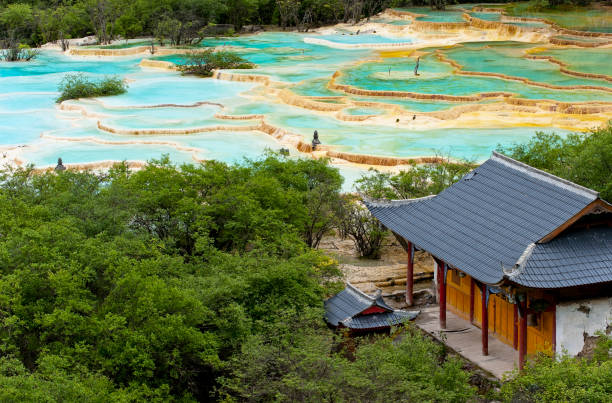 A scenic view of longqiuzhuang site