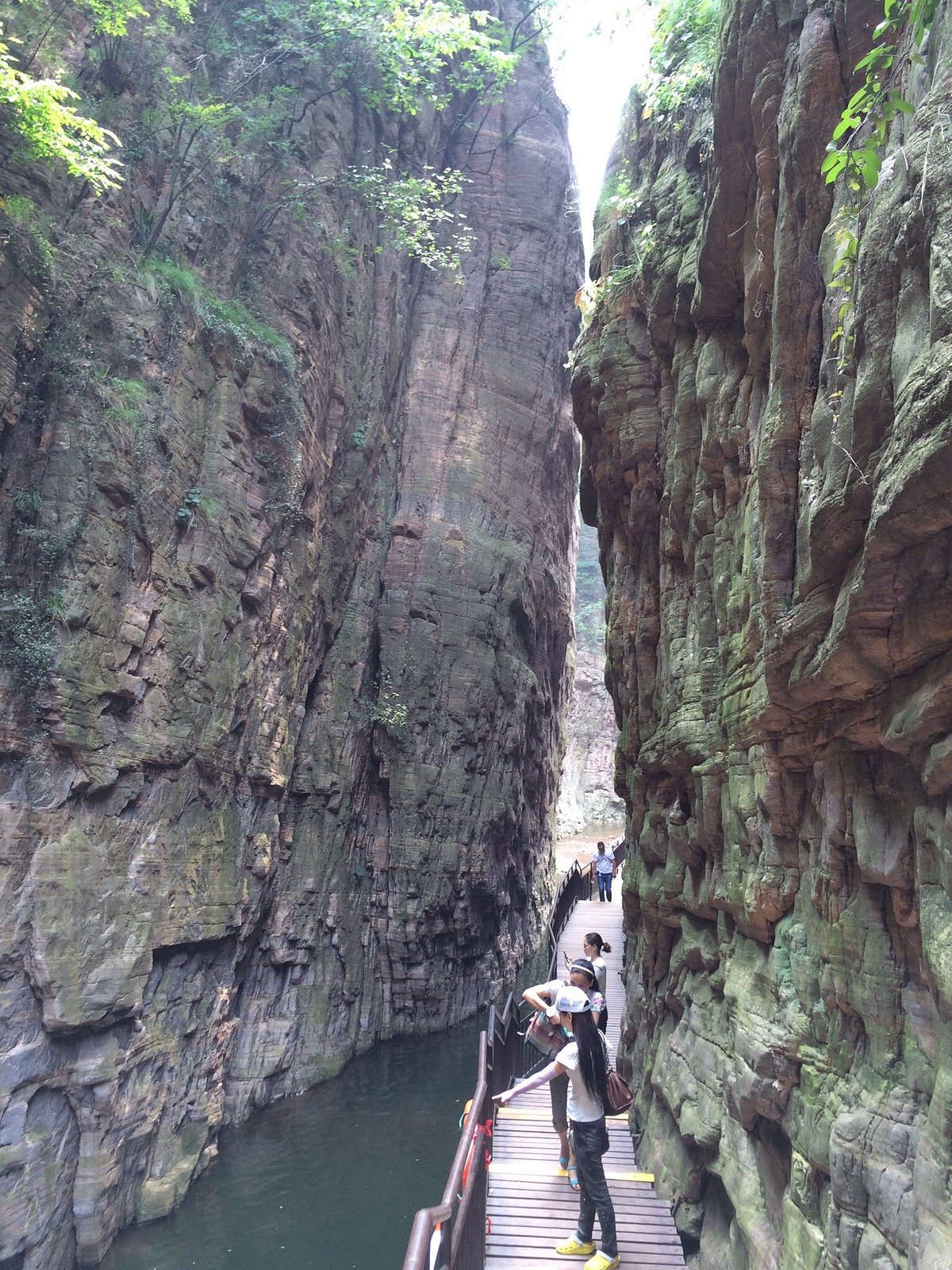 A scenic view of Longtan Grand Canyon
