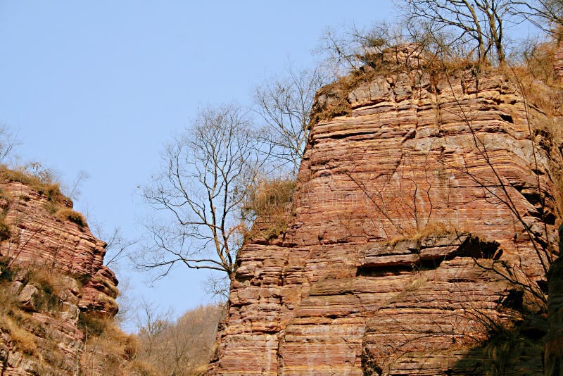 A scenic view of Longtan Grand Canyon