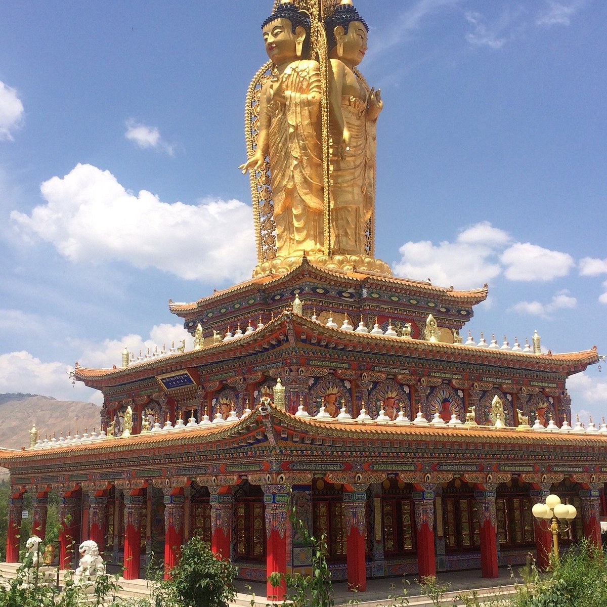 A scenic view of longwu_temple