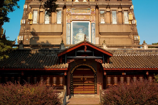 A scenic view of Longxing Temple
