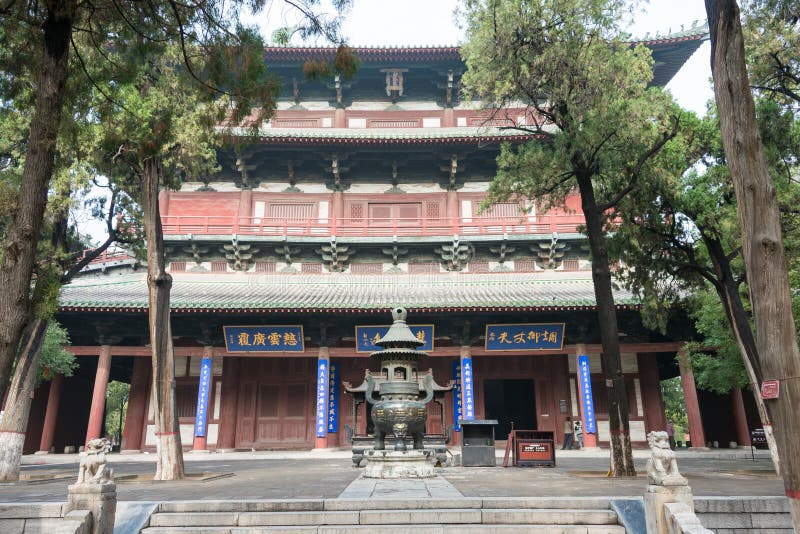 A scenic view of Longxing Temple Heritage
