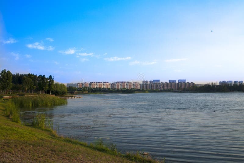 A scenic view of longzi lake