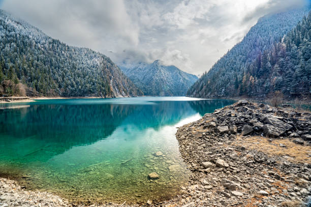 A scenic view of longzi lake