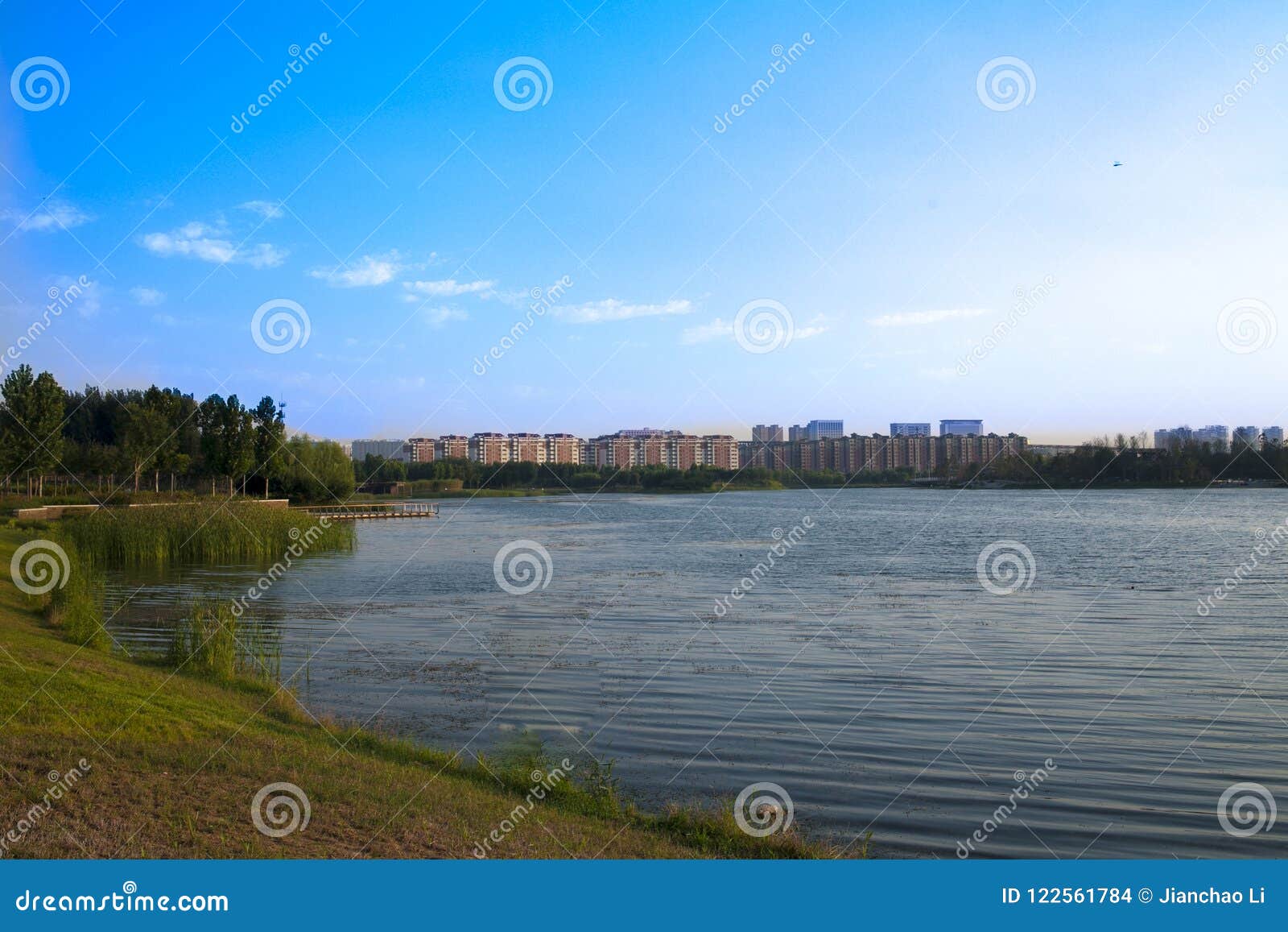 A scenic view of longzi lake