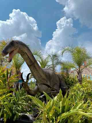 A scenic view of lufeng world dinosaur valley