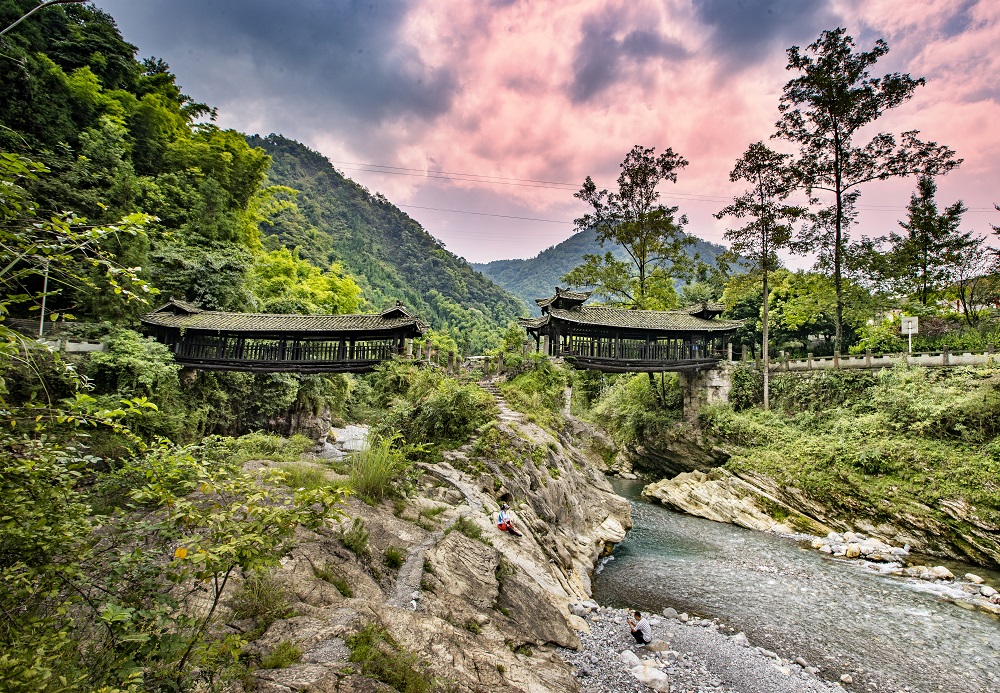 A scenic view of luofu mountain