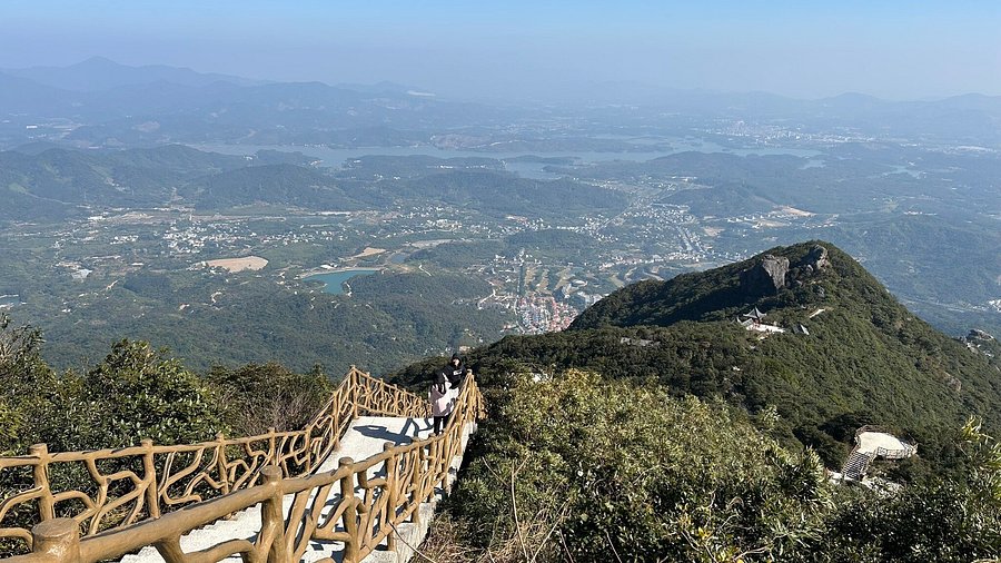 A scenic view of luofu mountain