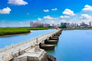 A scenic view of luoyang bridge
