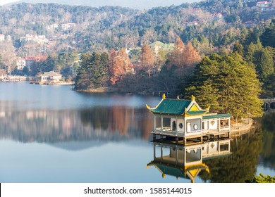 A scenic view of Lushan Scenic Area