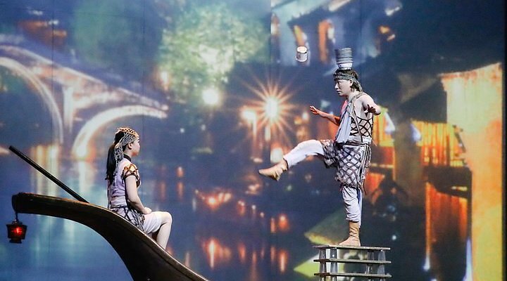 A scenic view of madame_tussauds_shanghai