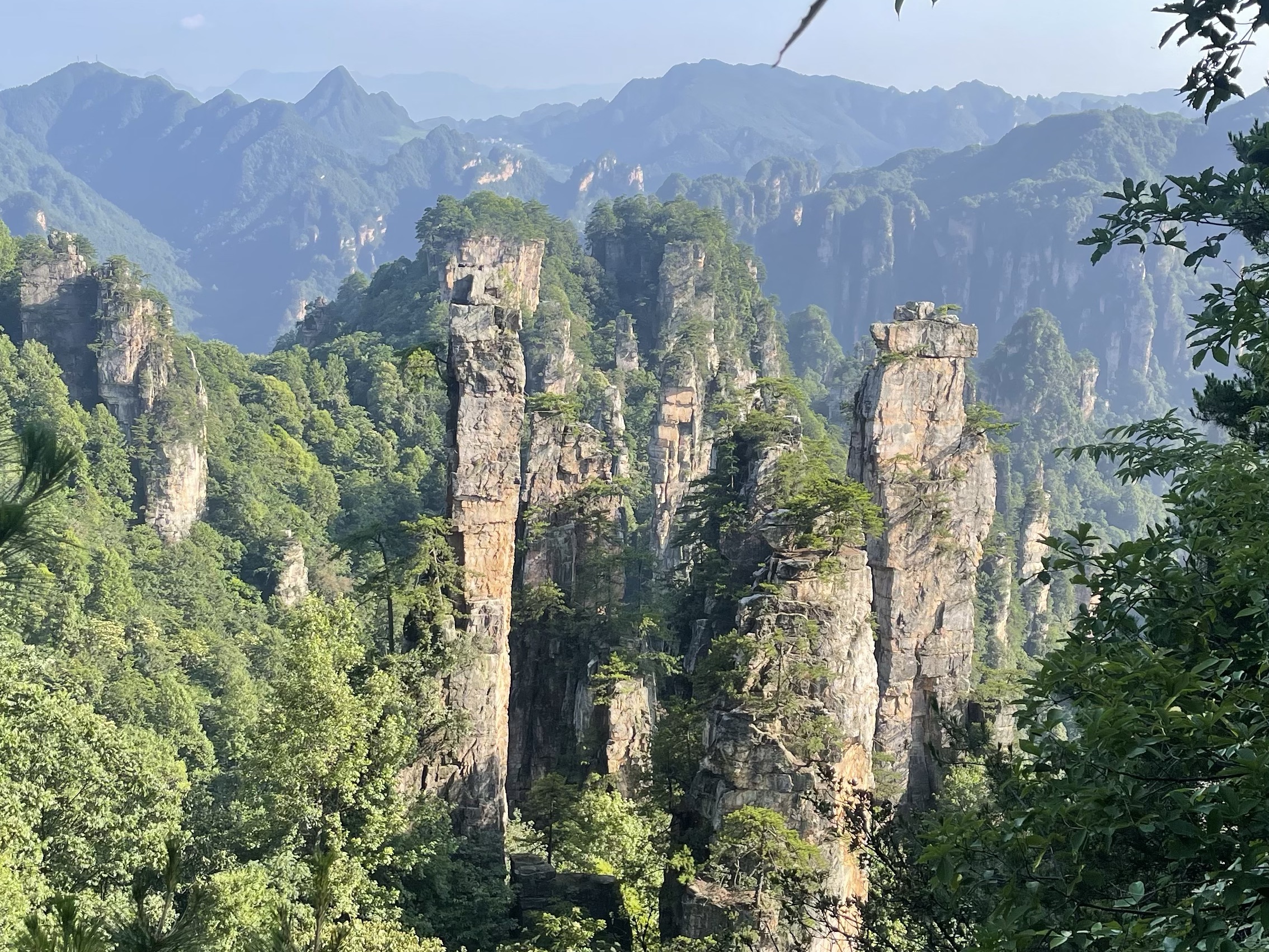A scenic view of Mancheng Han Tombs