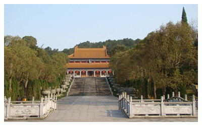 A scenic view of Mausoleum Of Emperor Yan