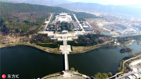 A scenic view of Mausoleum Of Emperor Yan