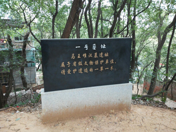 A scenic view of Mawangdui Han Tombs