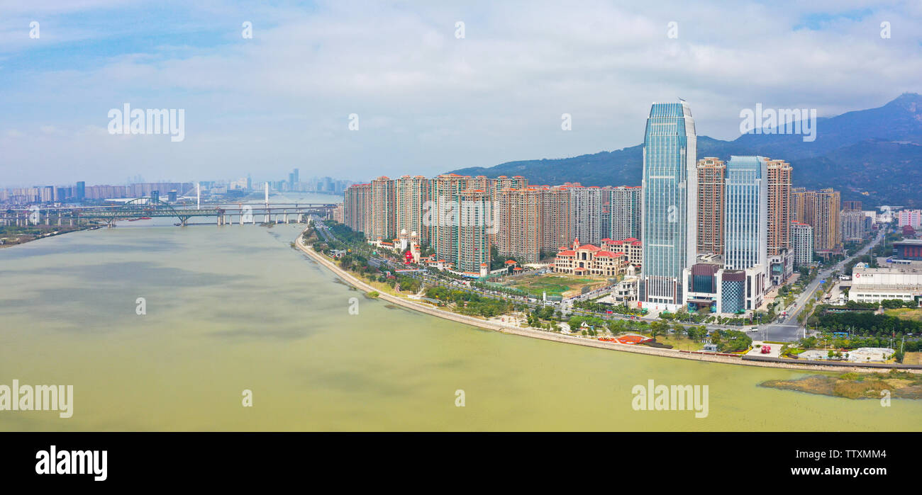 A scenic view of mawei shipyard