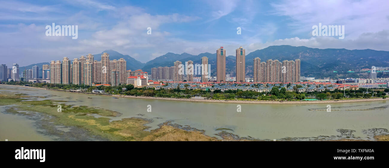 A scenic view of mawei shipyard