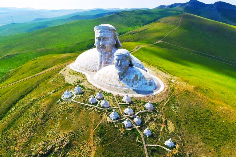 A scenic view of meidaizhao_monastery