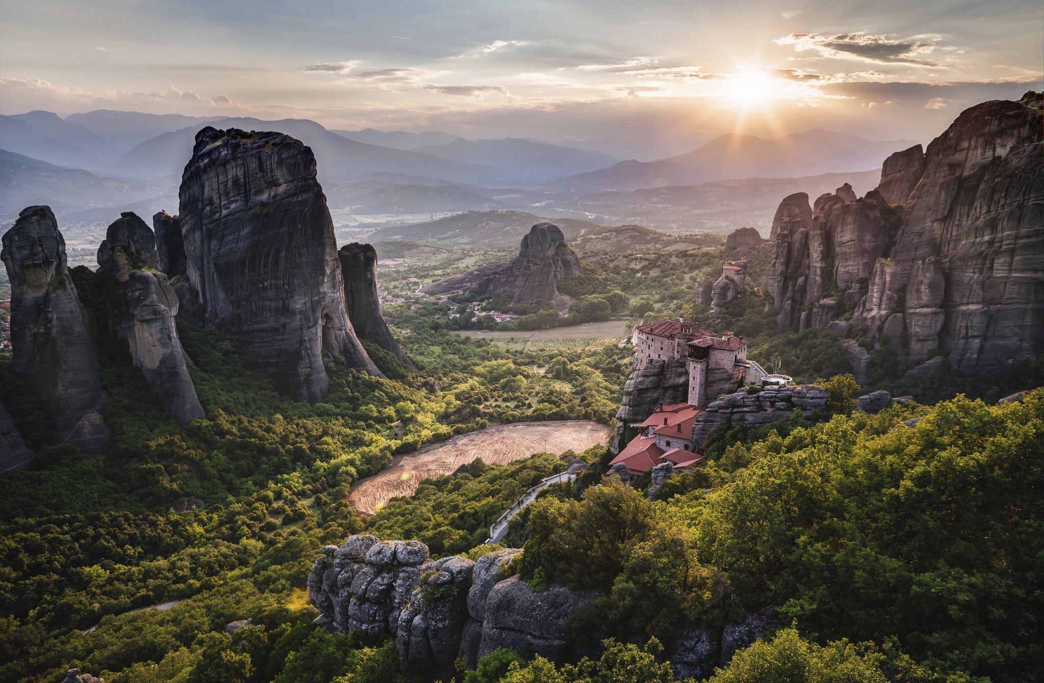 A scenic view of meidaizhao_monastery