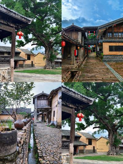 A scenic view of Meiguan And Ancient Post Road