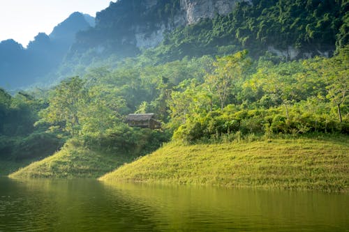 A scenic view of meilang_sister_pagodas
