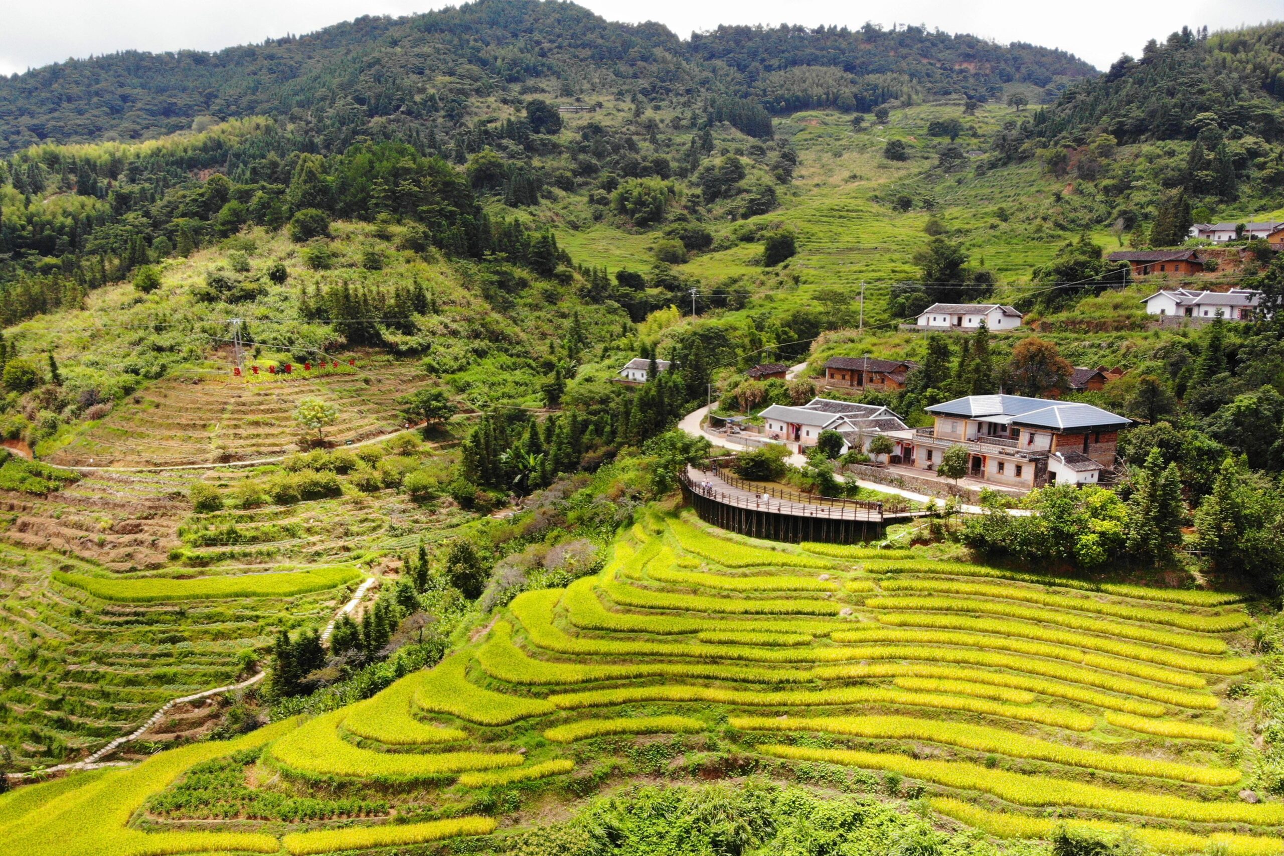 A scenic view of meizhou island