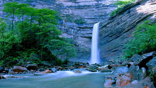 A scenic view of micang mountain