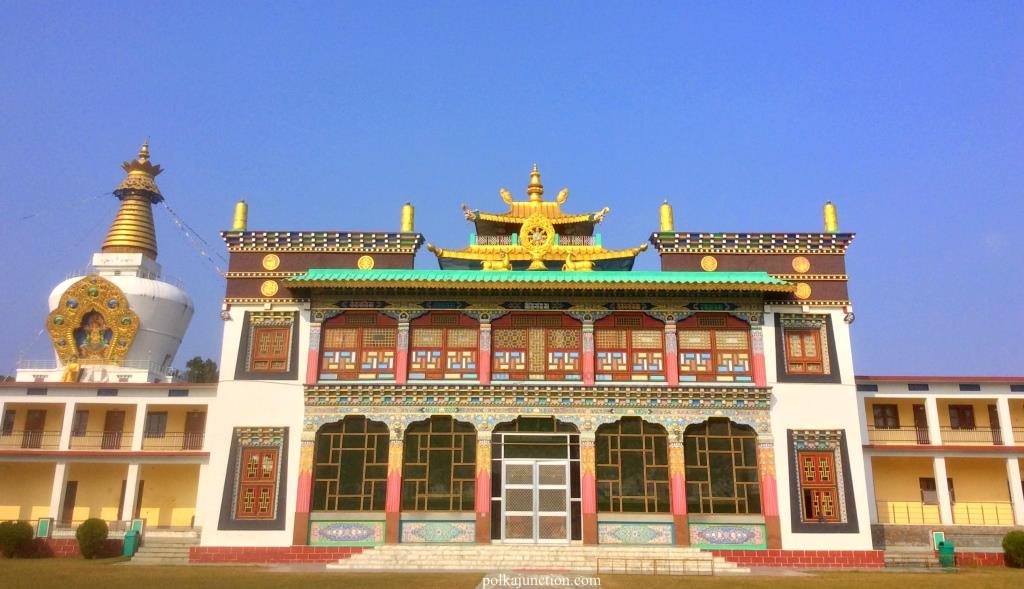 A scenic view of mindroling monastery