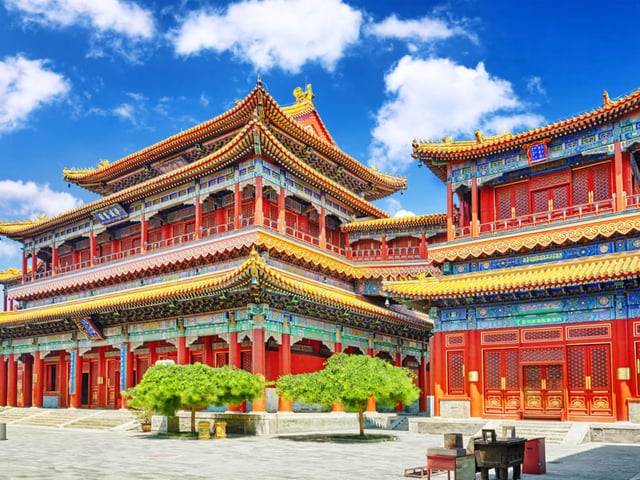 A scenic view of Ming And Qing Dynasty Architecture In Xinyang