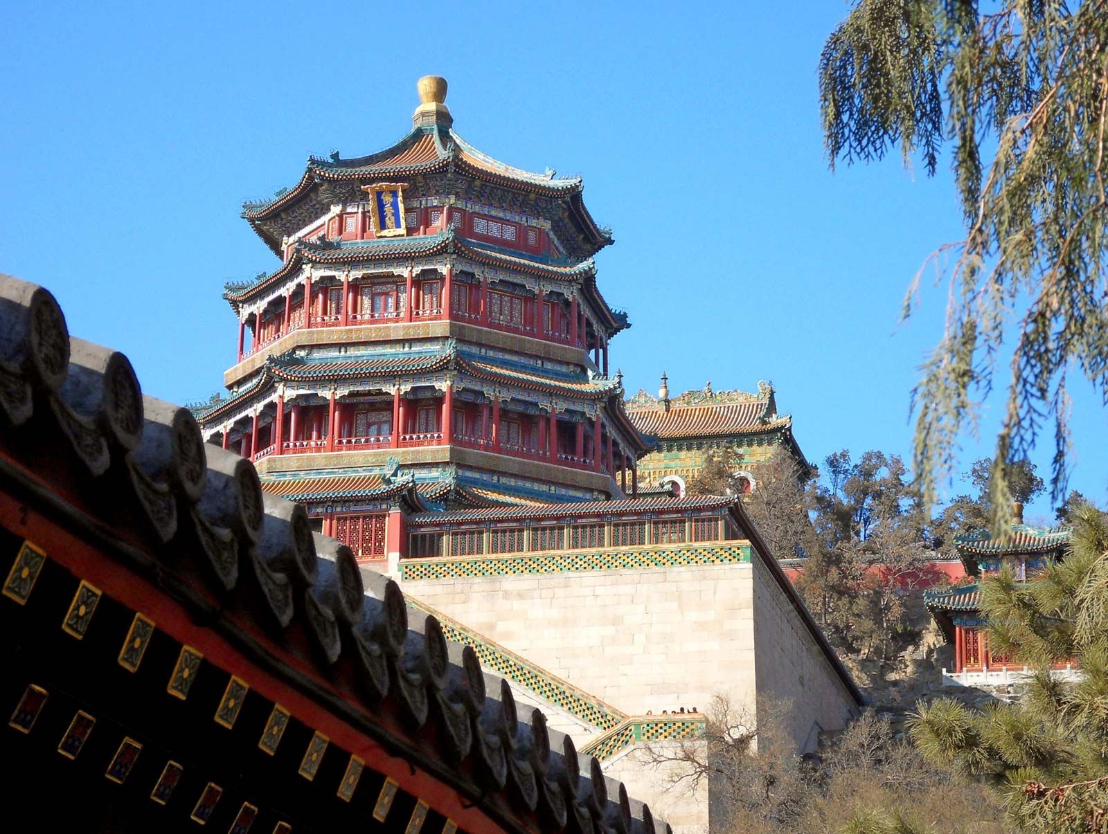 A scenic view of Ming And Qing Dynasty Architecture In Xinyang